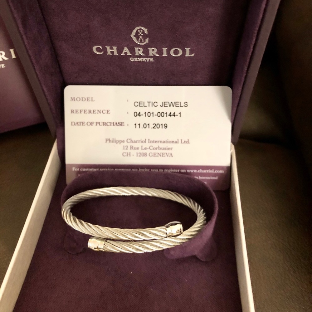 💯 Authentic Charriol Celtic Bangle